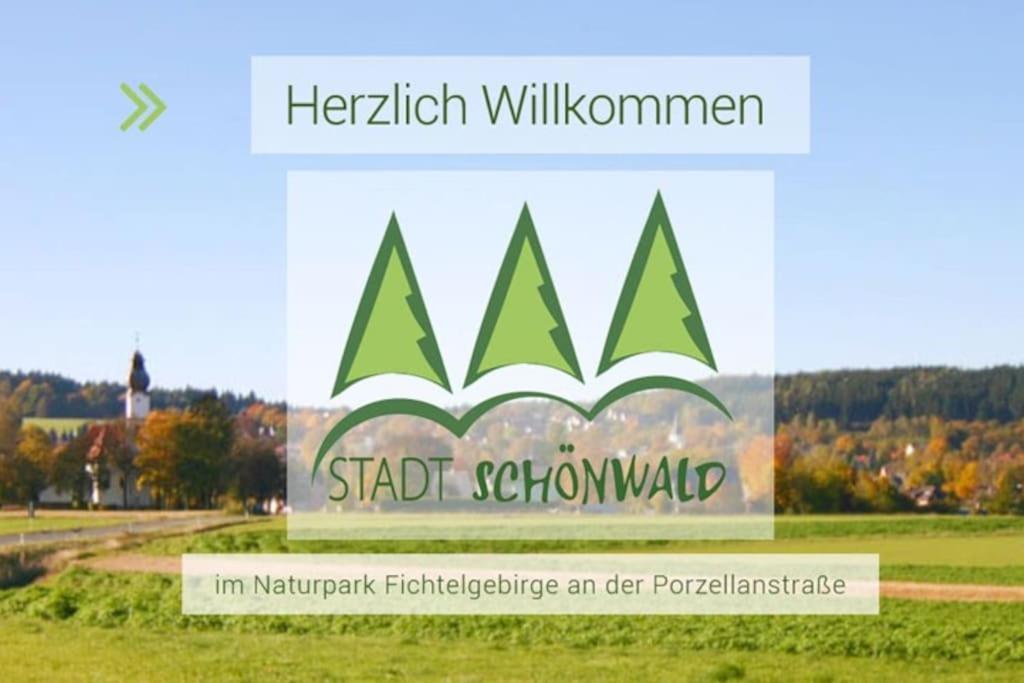 Ferienwohnung Oxana Im Naturpark Fichtelgebirge Schonwald  Bagian luar foto