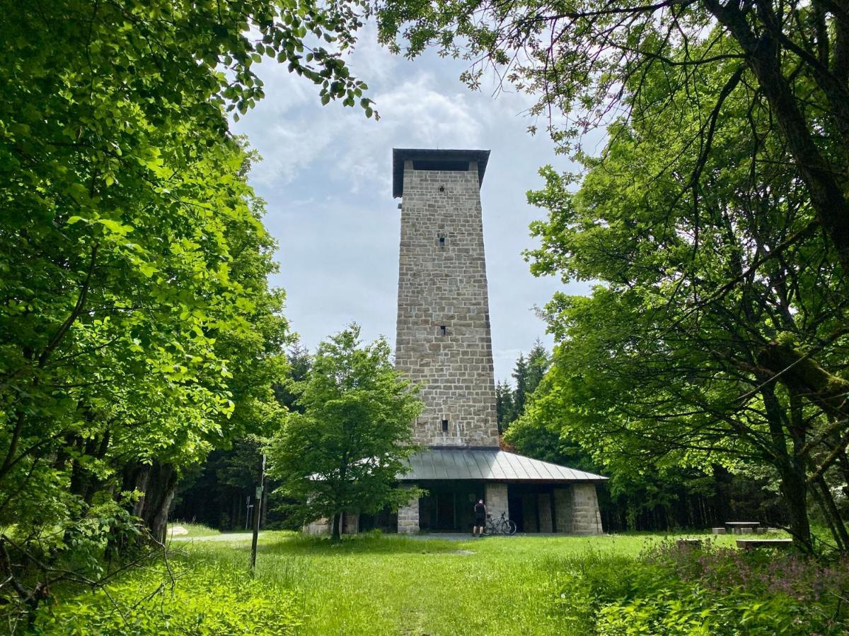Ferienwohnung Oxana Im Naturpark Fichtelgebirge Schonwald  Bagian luar foto