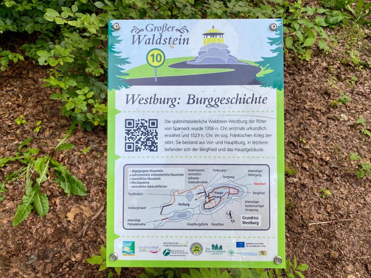 Ferienwohnung Oxana Im Naturpark Fichtelgebirge Schonwald  Bagian luar foto