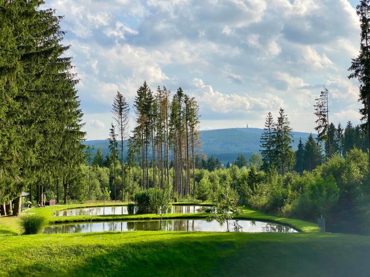 Ferienwohnung Oxana Im Naturpark Fichtelgebirge Schonwald  Bagian luar foto