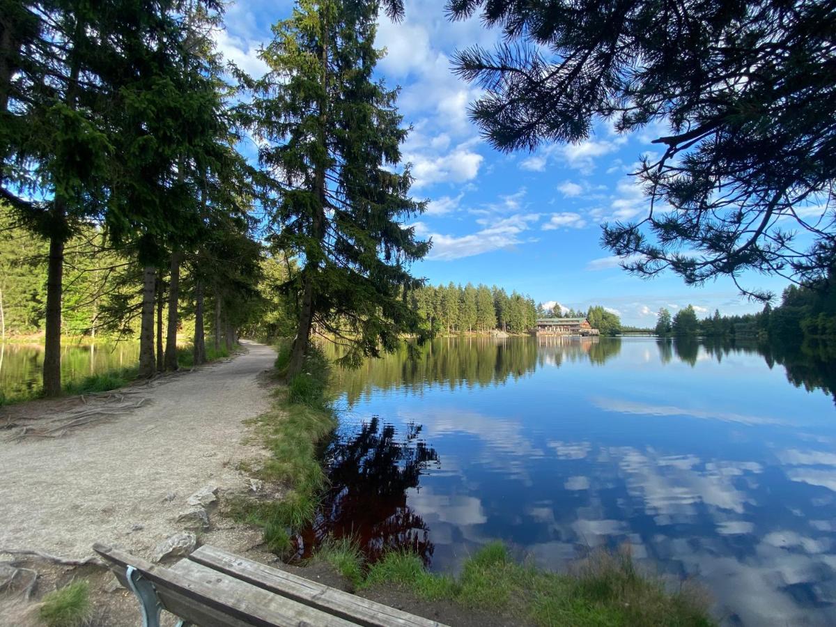 Ferienwohnung Oxana Im Naturpark Fichtelgebirge Schonwald  Bagian luar foto