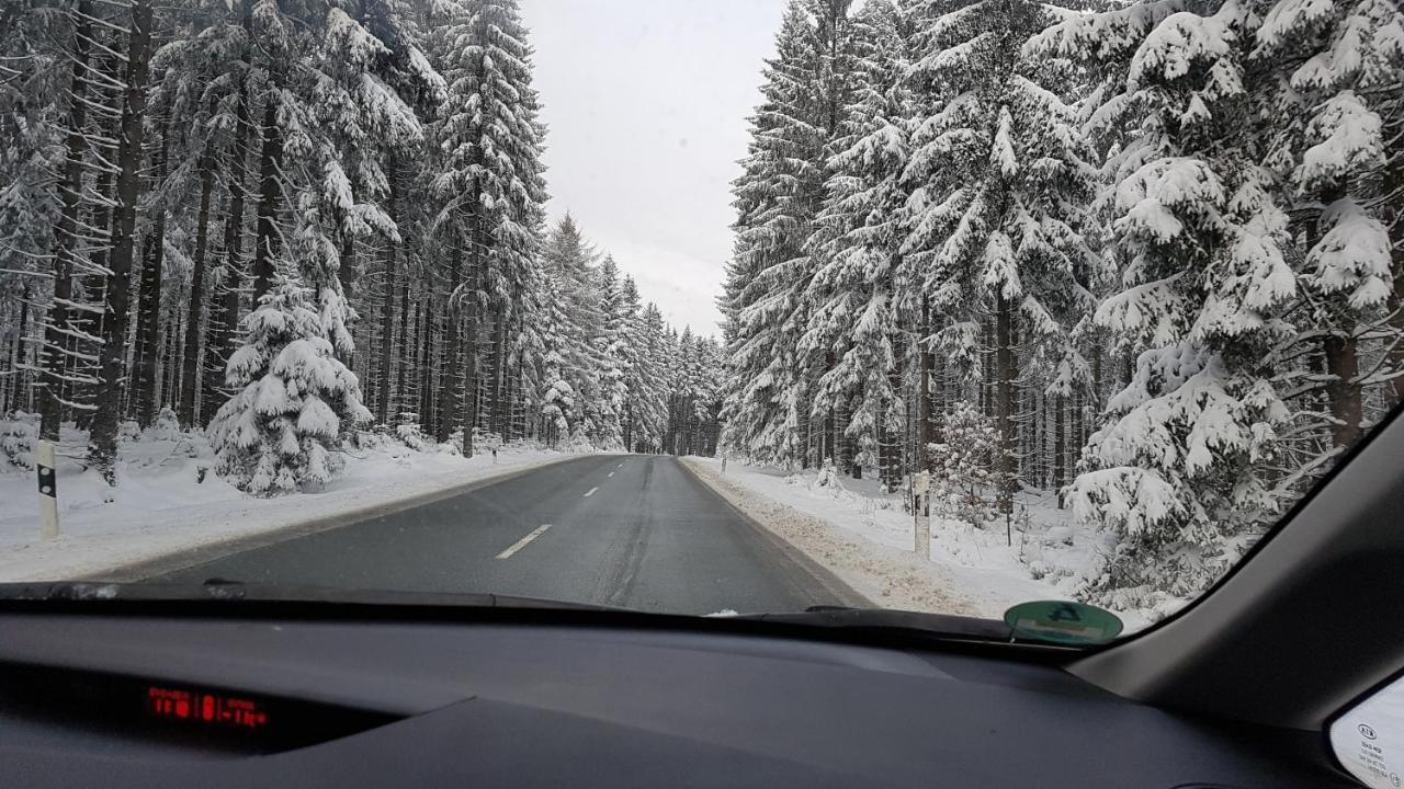 Ferienwohnung Oxana Im Naturpark Fichtelgebirge Schonwald  Bagian luar foto